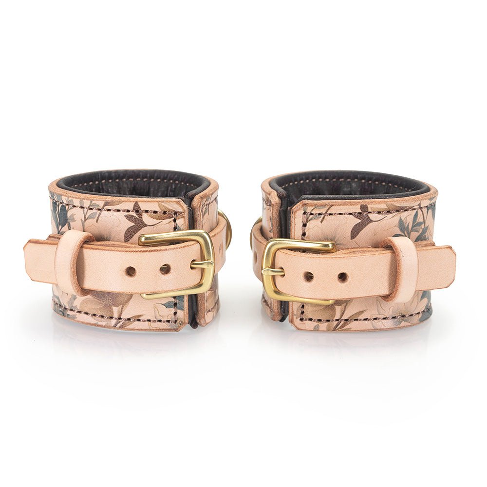 Padded Leather Bondage Cuffs | Luxury BDSM | LVX Supply & Co.