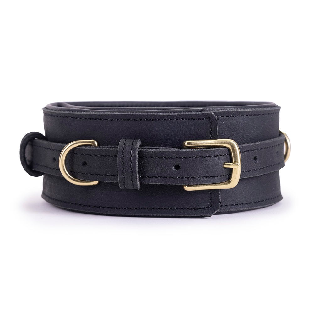 Soft & Padded Leather Collar | Ready to Wear Bondage | LVX Supply