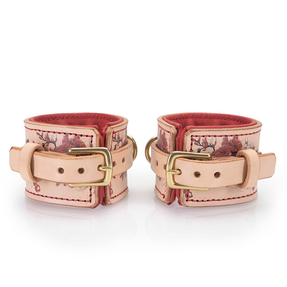 Padded Leather Bondage Cuffs | Luxury BDSM | LVX Supply & Co.