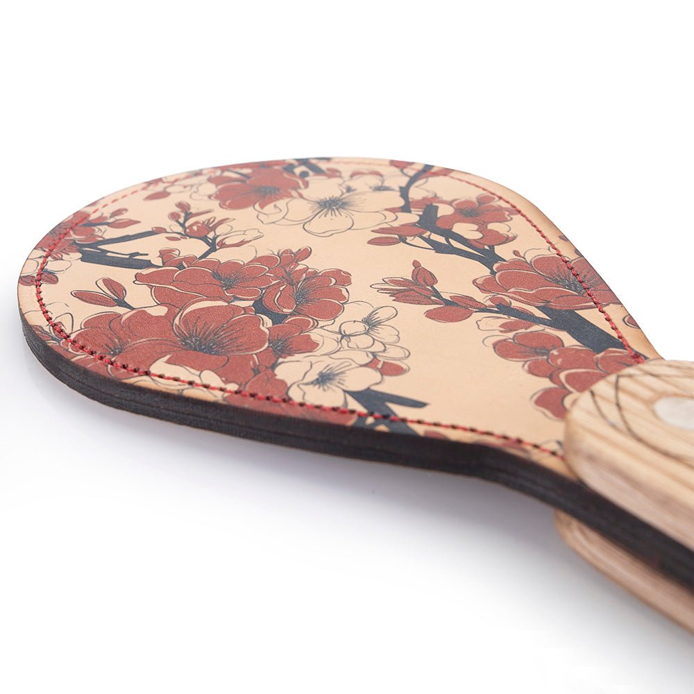 Floral Design Leather BDSM Paddle | Spanking by LVX Supply & Co