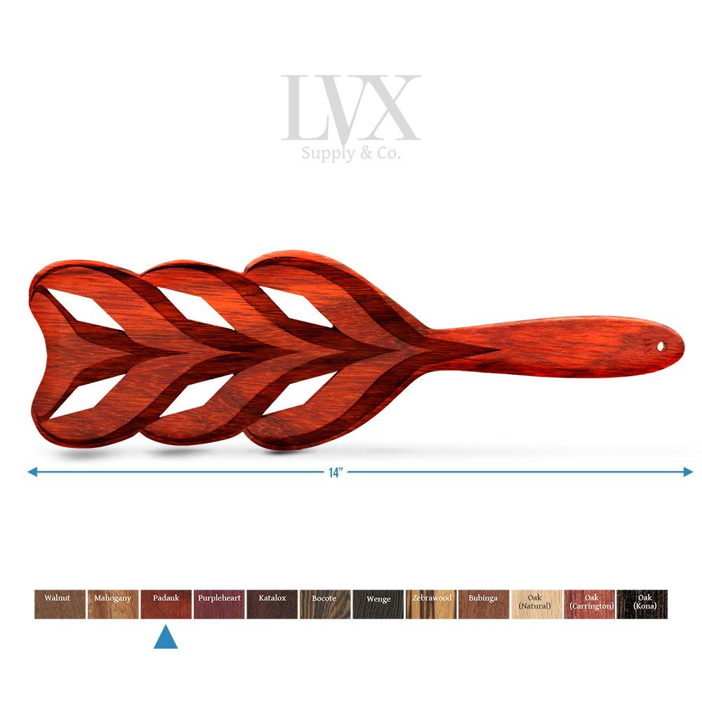 Braid Spanking Paddle | Premium Handmade BDSM Paddles by LVX Supply