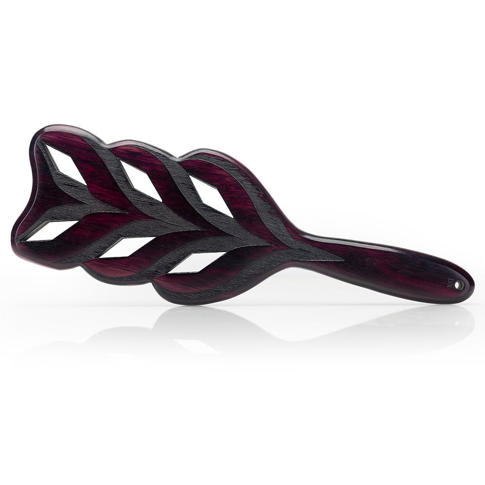Purpleheart Braid Spanking Paddle | Premium Handmade BDSM Paddles by LVX Supply