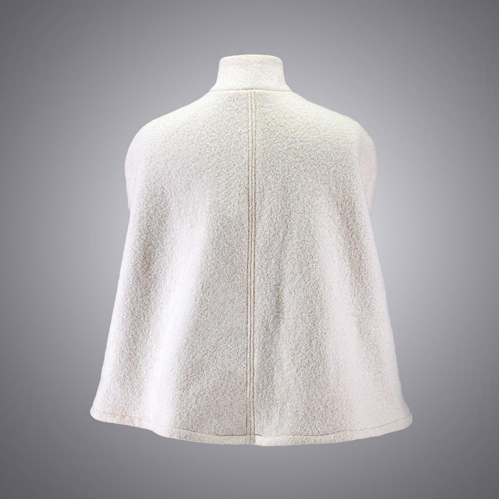 Lined Wool Capelet - 100% Handmade in Richmond, VA by LVX Supply & Co