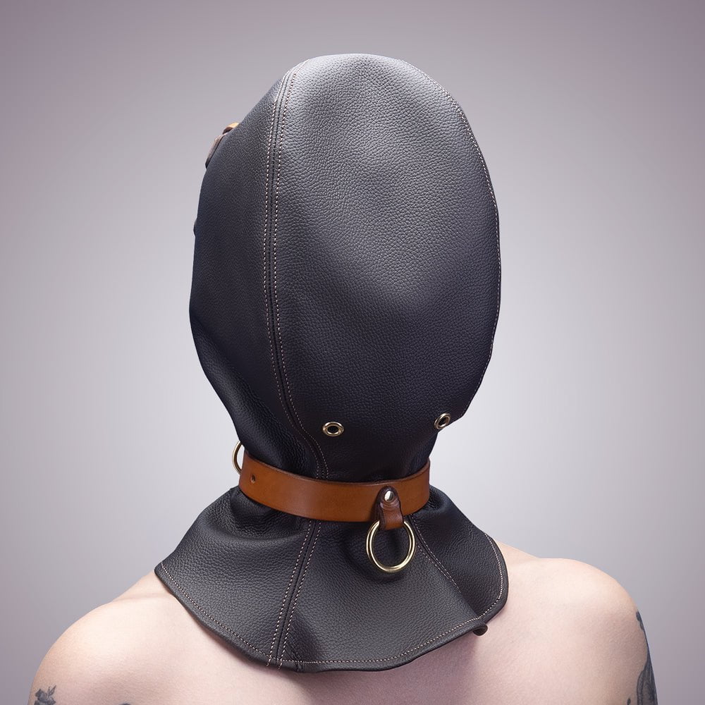 BDSM Bondage Hood | Handmade Bondage by LVX Supply & Co