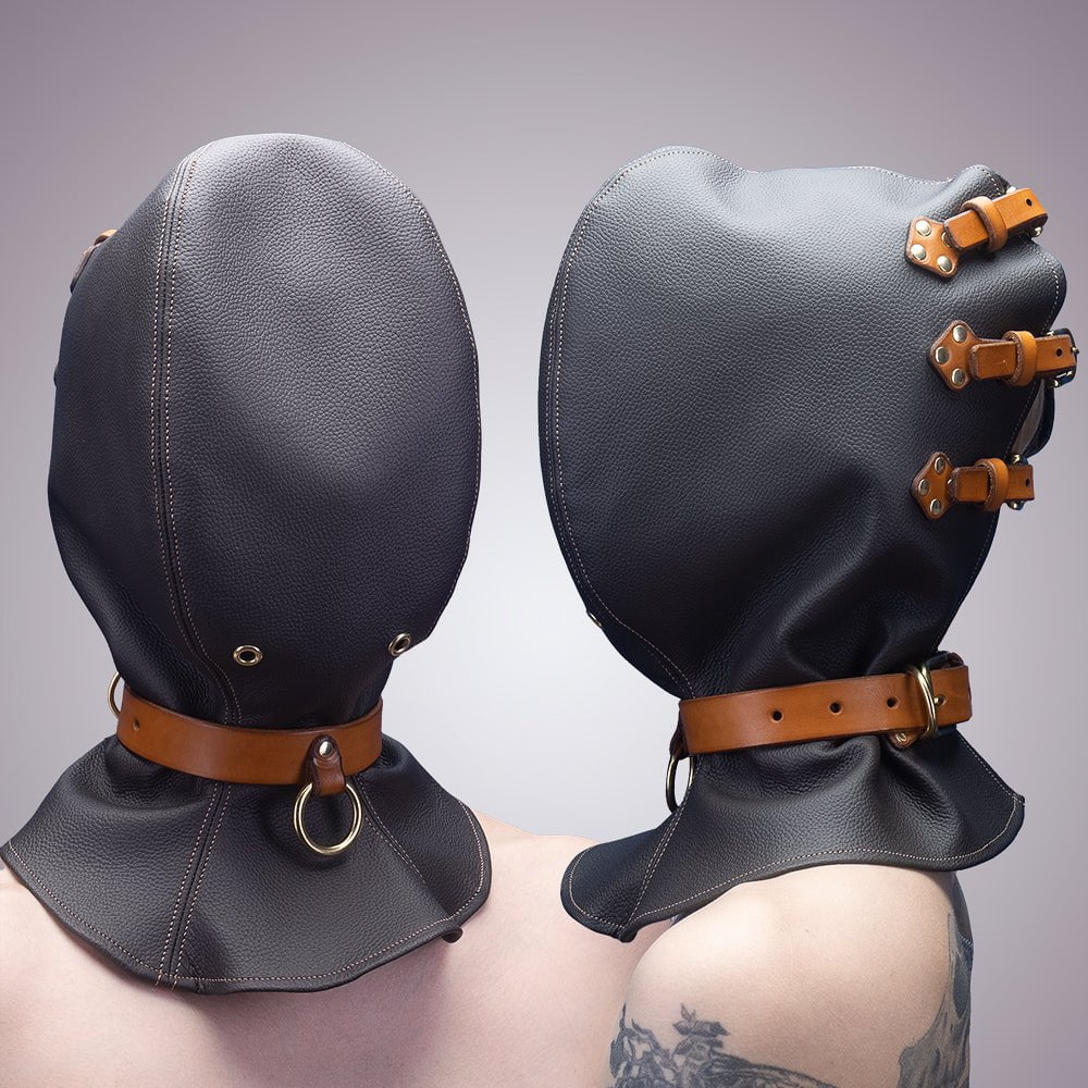 BDSM Bondage Hood | Handmade Bondage by LVX Supply & Co