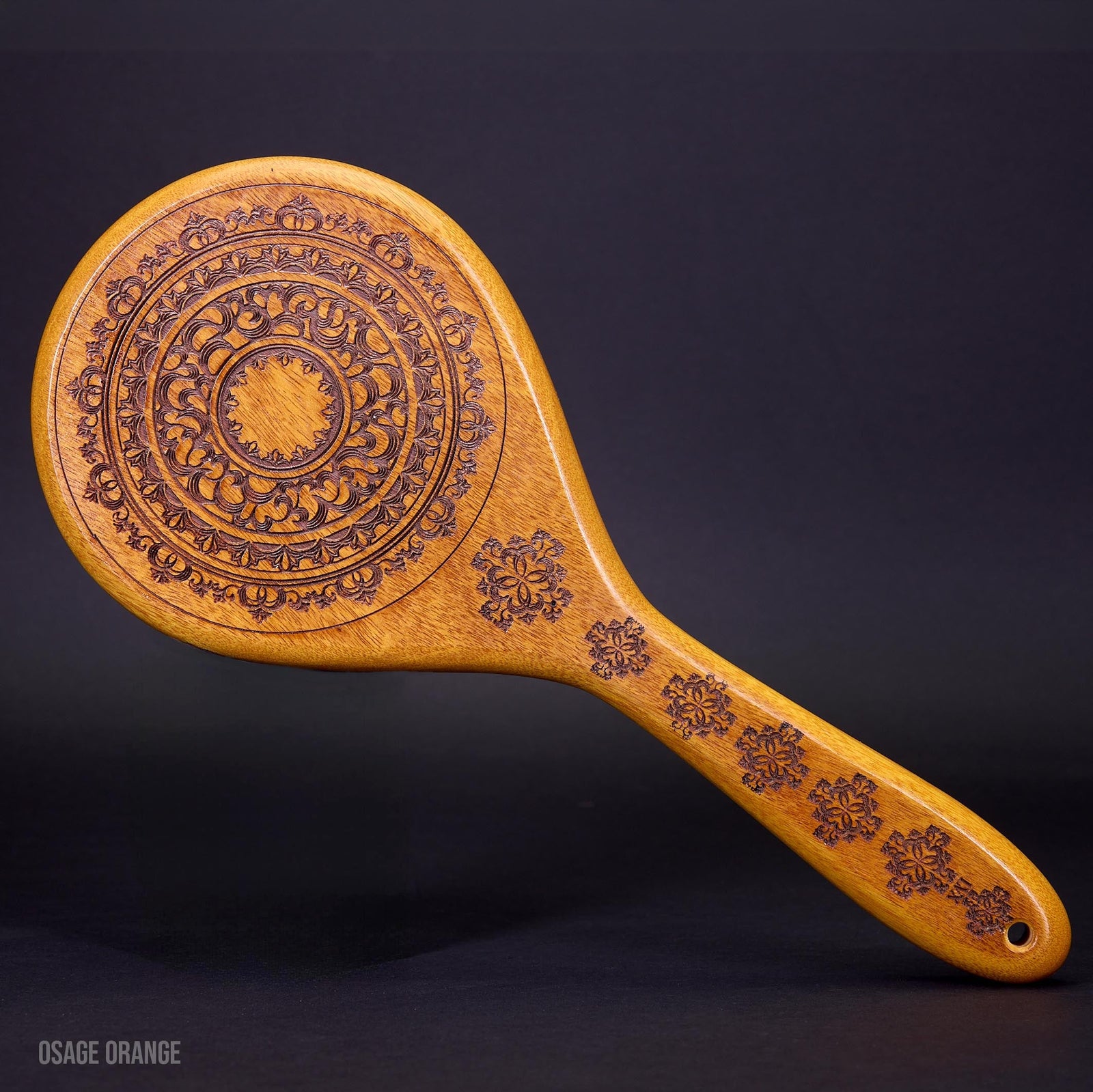 Osage Orange Regal Mandala Paddle