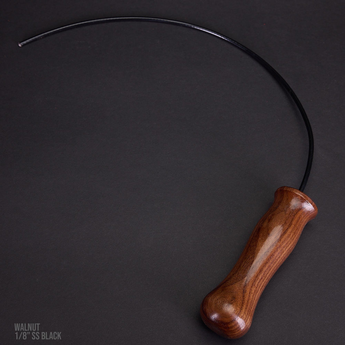 Walnut Extreme BDSM Slasher Whip | Handmade Vegan BDSM by LVX Supply