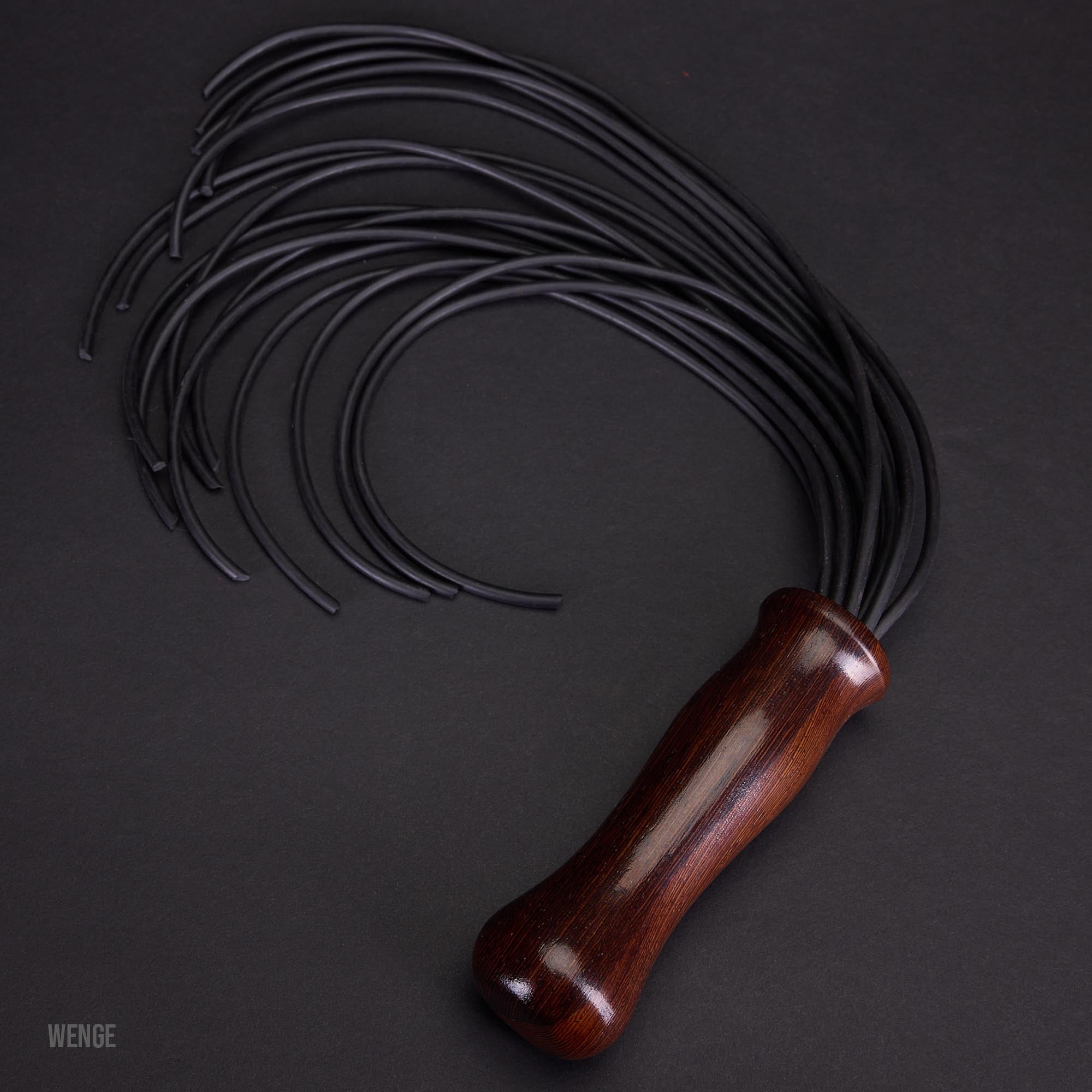 Intense Rubber Flogger [Vegan]
