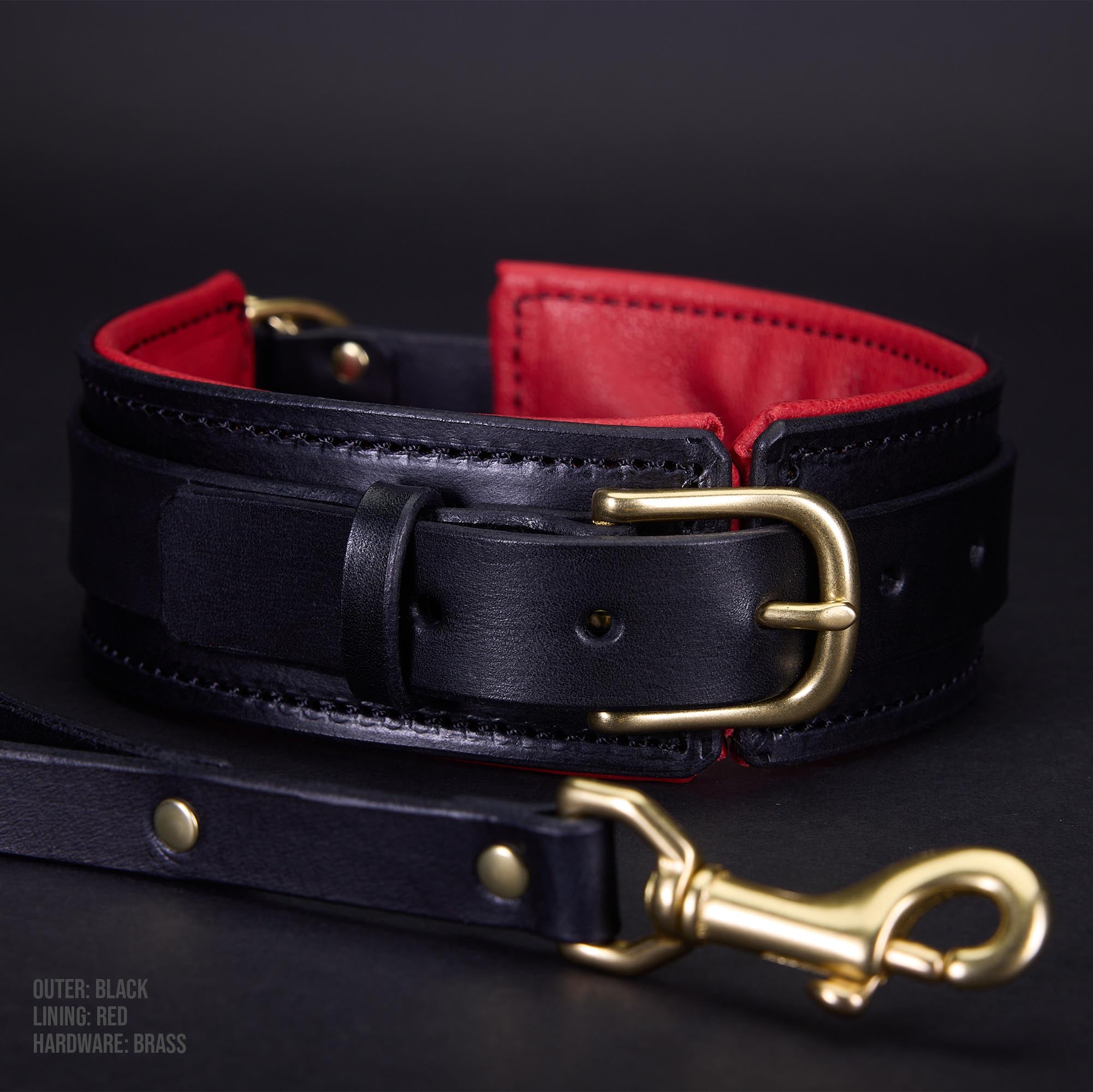 Padded Choking Collar | Breath Play BDSM Collar | LVX Supply