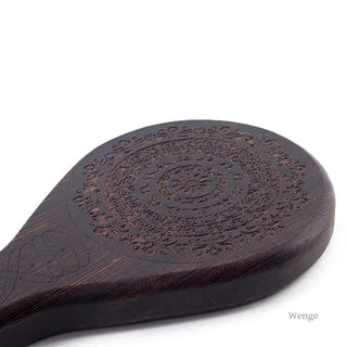 Wenge Floral Spanking Paddle