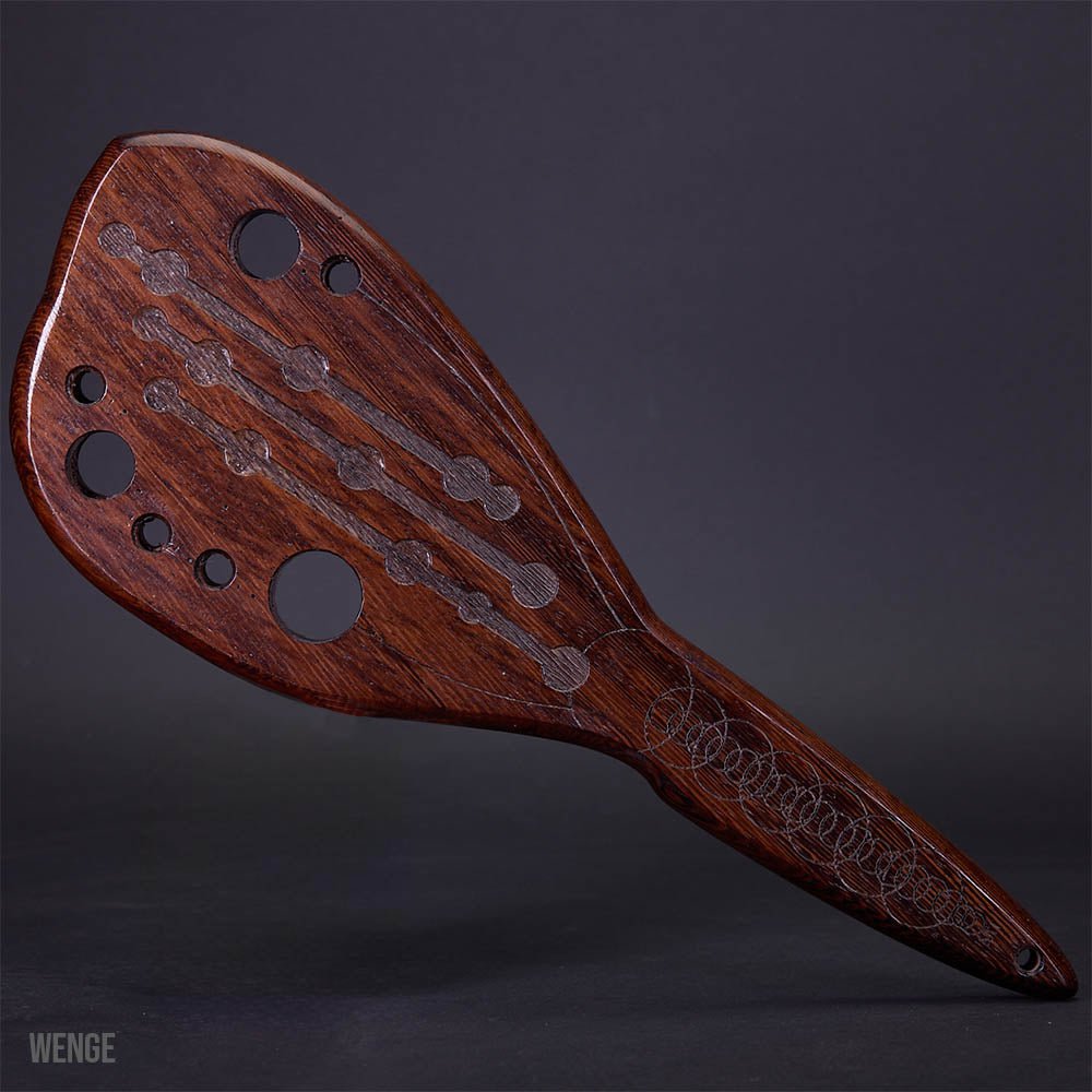 Wenge Handmade BDSM Paddle for Spanking | LVX Supply & Co. 