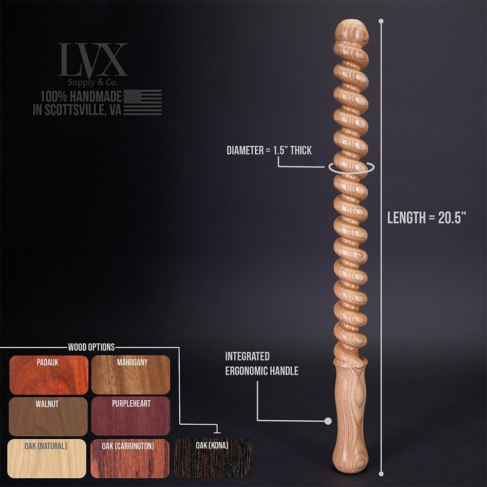 Barley Twist Spanking Cane | Textured BDSM Cane