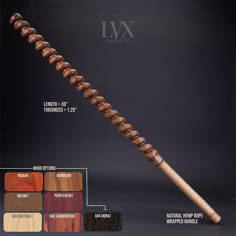 Barley Twist Spanking Cane | Textured BDSM Cane