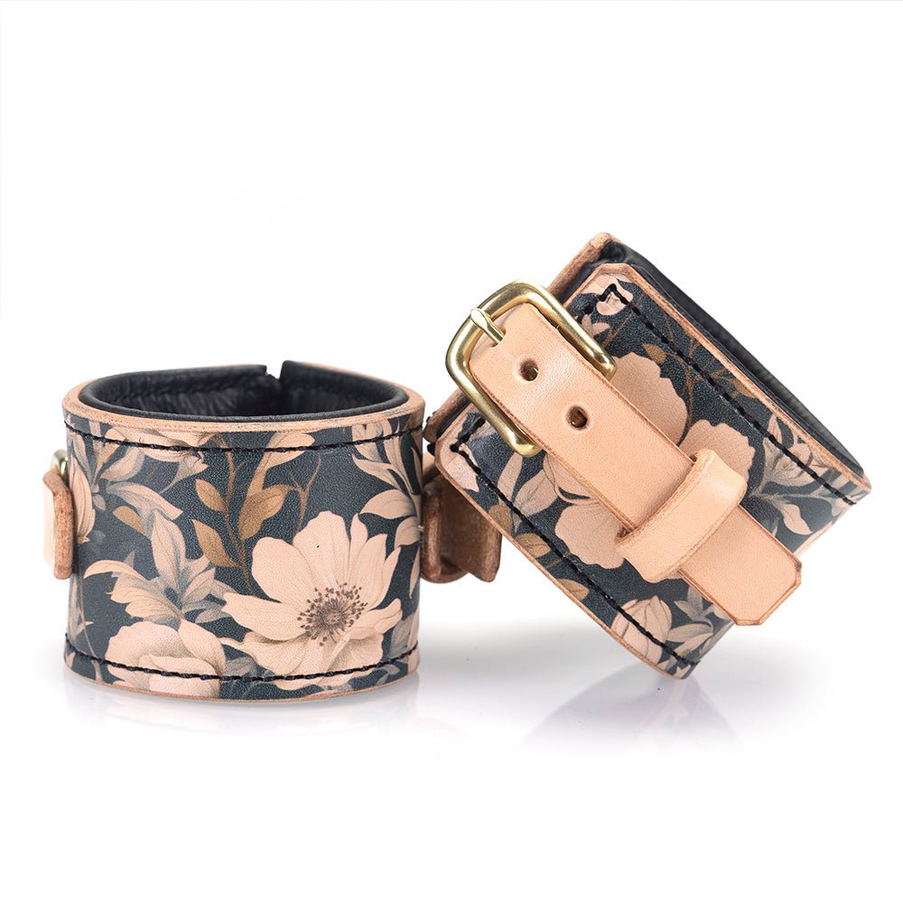 Padded Leather Bondage Cuffs | Luxury BDSM | LVX Supply &amp; Co.