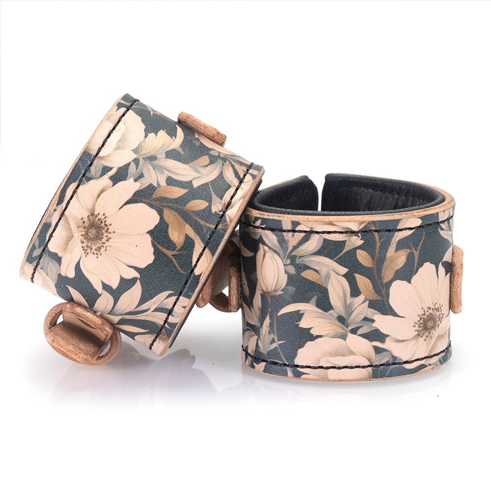 Padded Leather Bondage Cuffs | Luxury BDSM | LVX Supply &amp; Co.