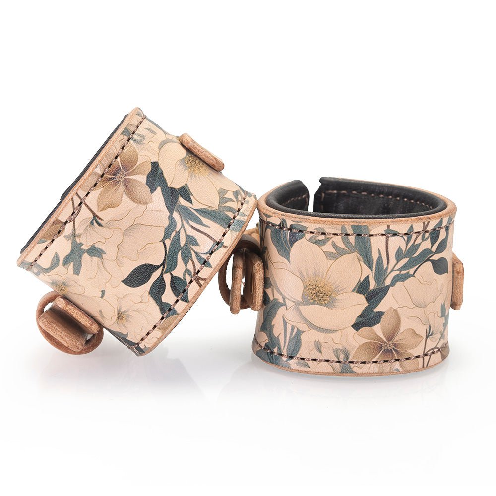 Padded Leather Bondage Cuffs | Luxury BDSM | LVX Supply &amp; Co.