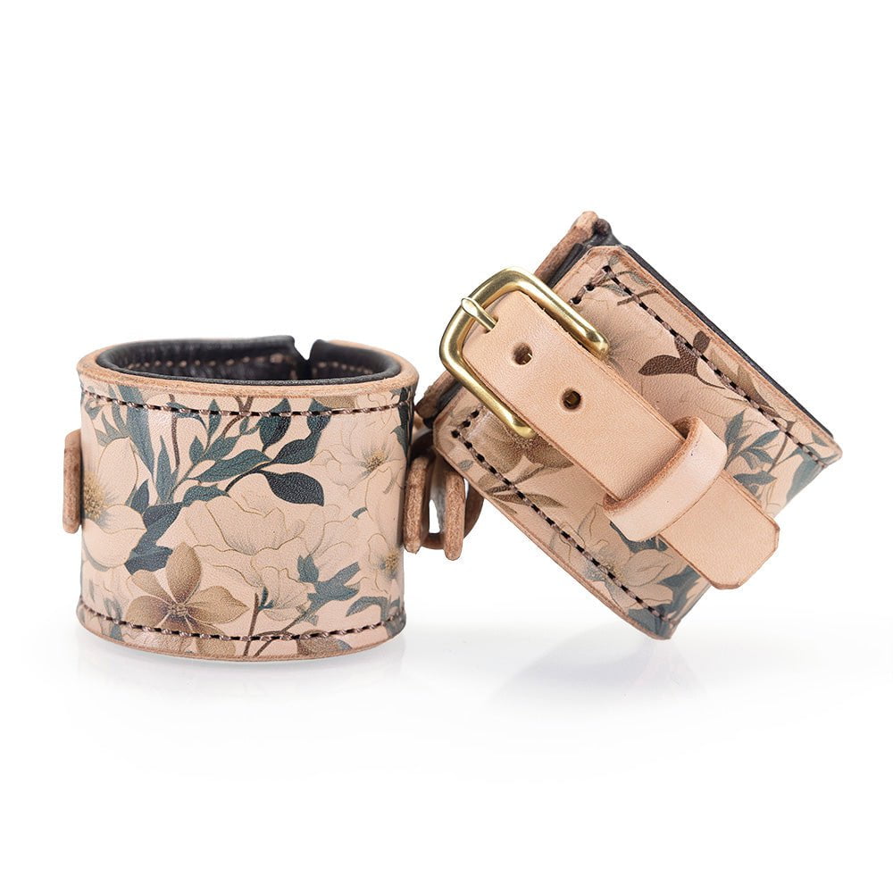 Padded Leather Bondage Cuffs | Luxury BDSM | LVX Supply &amp; Co.