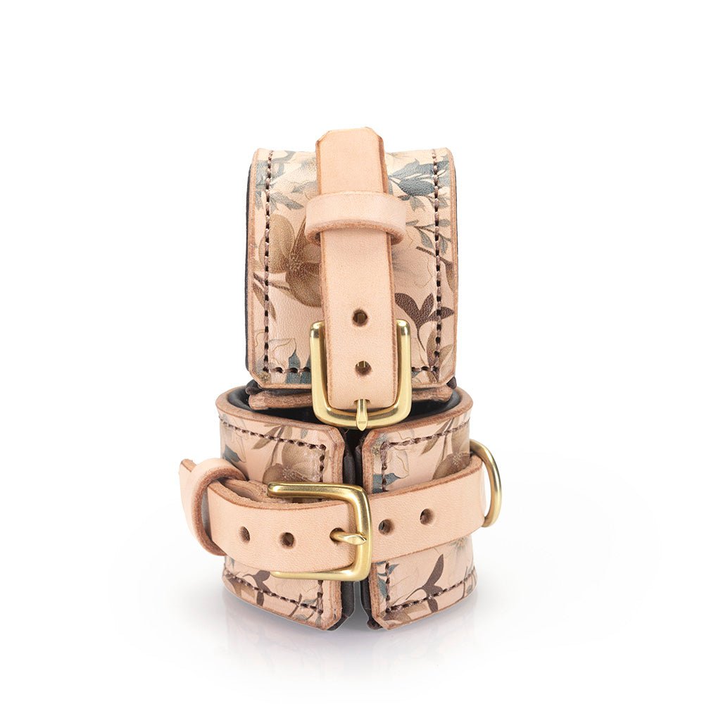 Padded Leather Bondage Cuffs | Luxury BDSM | LVX Supply &amp; Co.