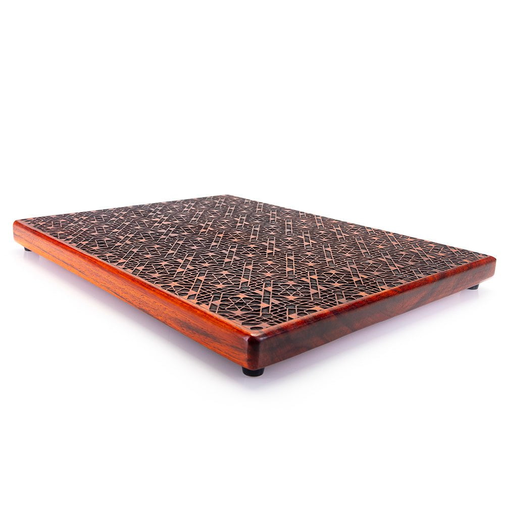 Ishidaki Kneeling Board w/ Byzantine Pattern | Custom BDSM LVX Supply