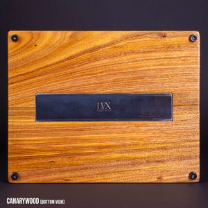 Canarywood Ishidaki Kneeling Board w/ Byzantine Pattern | Custom BDSM LVX Supply