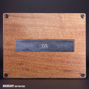 Mahogany Ishidaki Kneeling Board w/ Byzantine Pattern | Custom BDSM LVX Supply