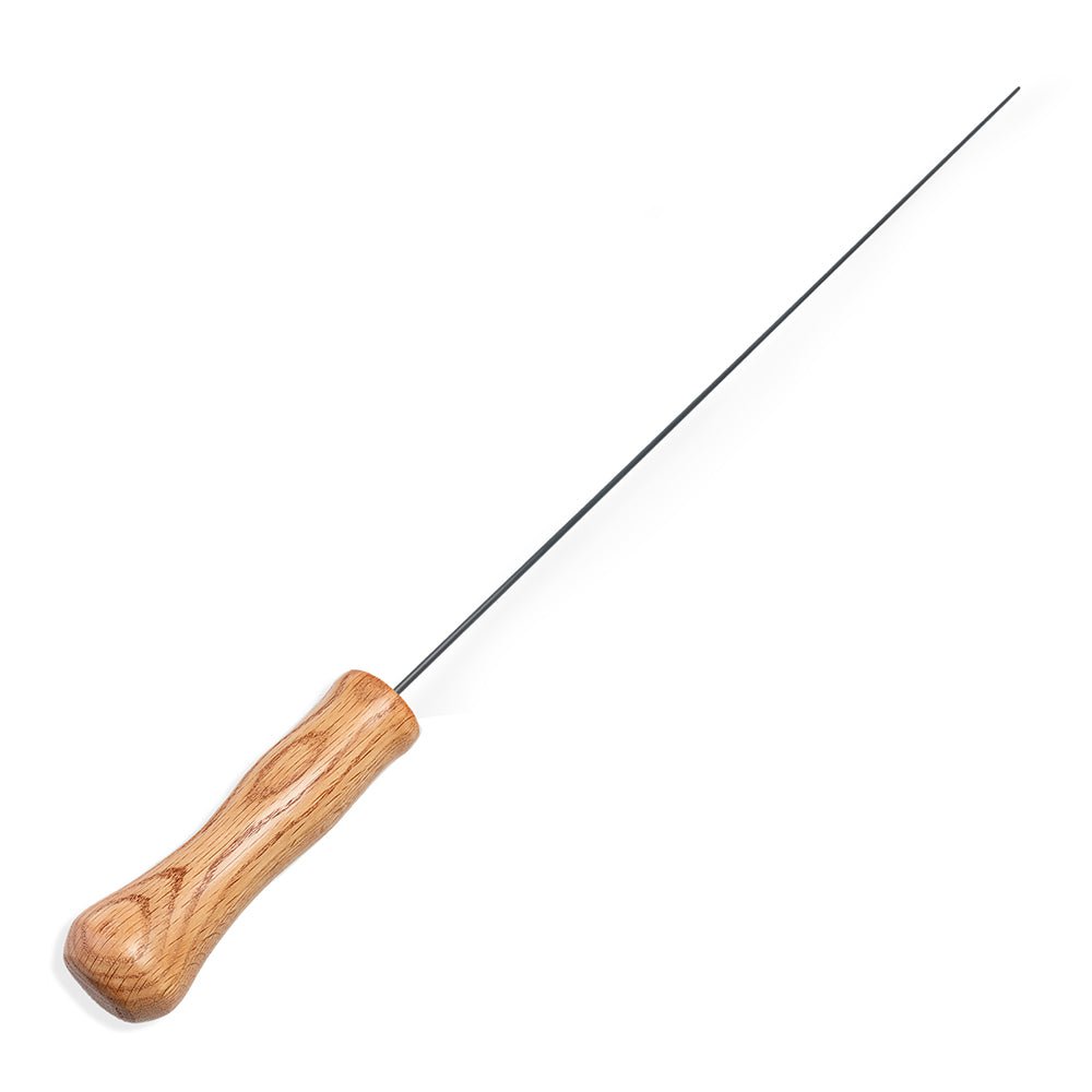 Oak (Natural) Intense Carbon Fiber BDSM Cane w/ Carved Wood Handle | LVX Supply & Co