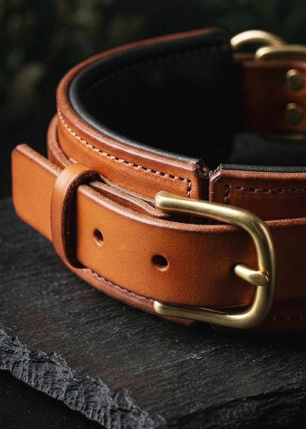 Classic Padded Choking Collar materials detail