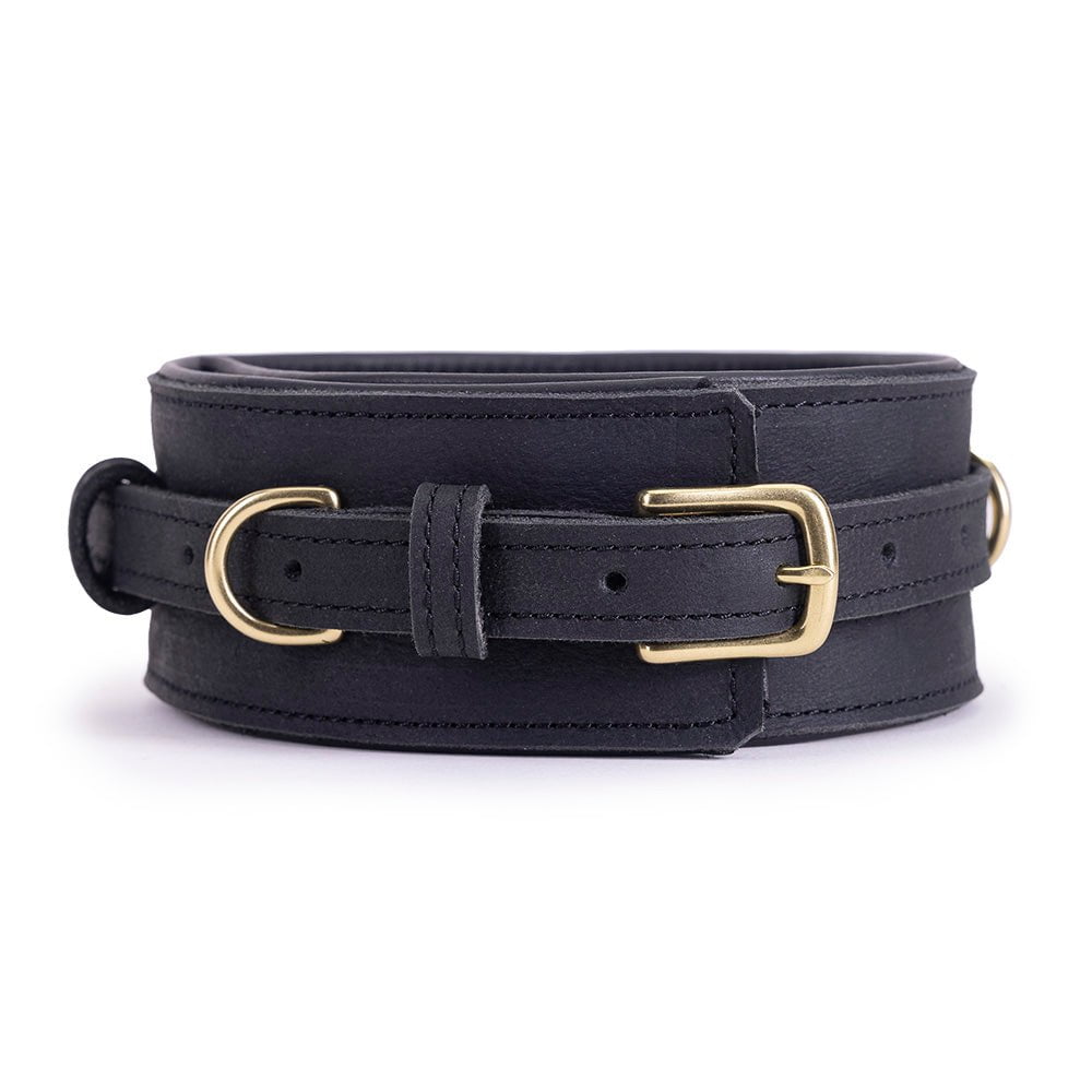 Soft & Padded Leather Collar | Ready to Wear Bondage | LVX Supply