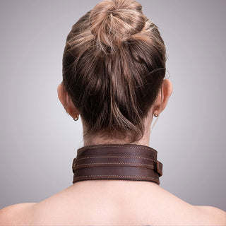 Padded Leather BDSM Collar | Custom Bondage | LVX Supply & Co.