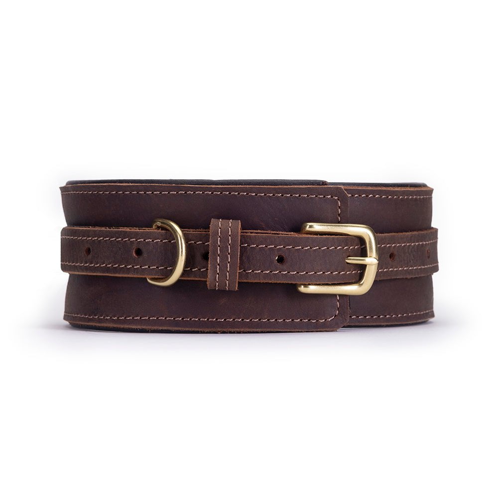 Padded Leather BDSM Collar | Custom Bondage | LVX Supply & Co.