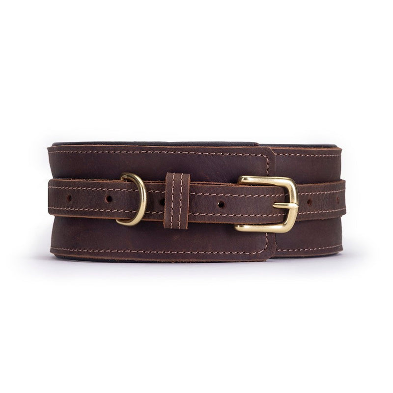 Padded Leather BDSM Collar | Custom Bondage | LVX Supply & Co.