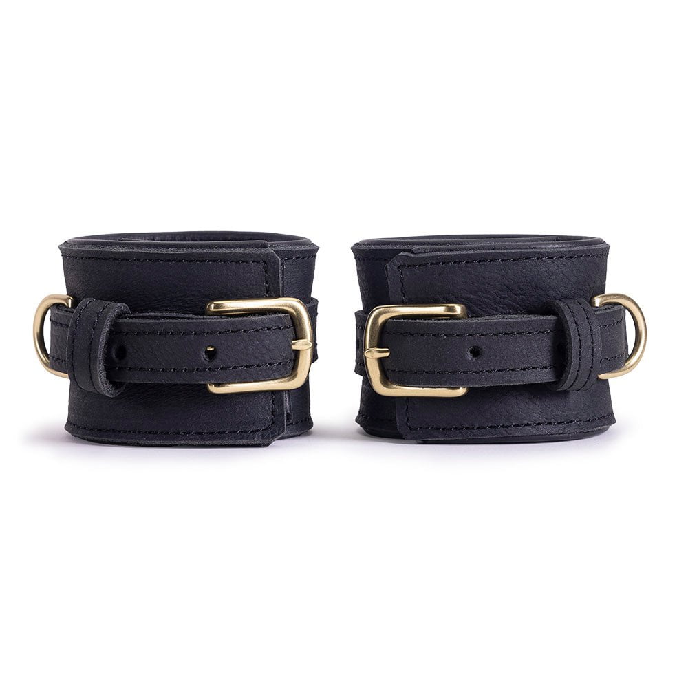 Soft Leather Bondage Cuffs | Luxury BDSM | LVX Supply & Co.