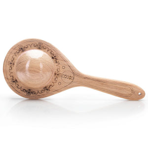 Oak (Natural) Thuddy Dome Spanking Paddle | BDSM Paddle | Impact by LVX Supply & Co