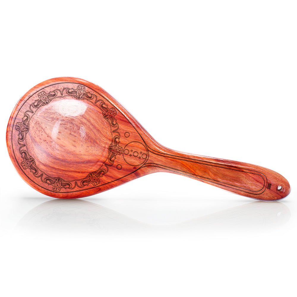 Padauk Thuddy Dome Spanking Paddle | BDSM Paddle | Impact by LVX Supply & Co