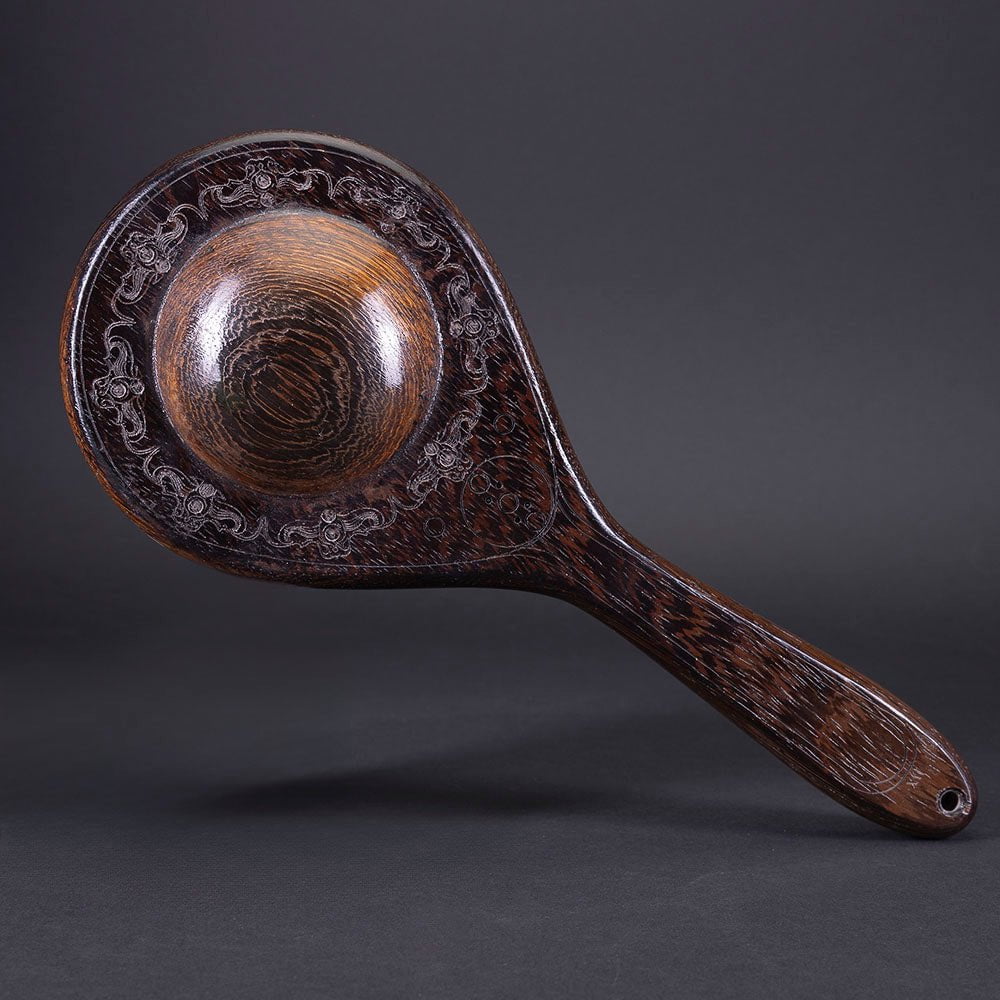 Wenge Thuddy Dome Spanking Paddle | BDSM Paddle | Impact by LVX Supply &amp; Co