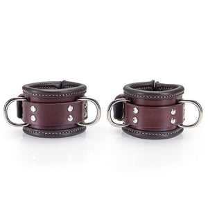 Padded Leather Bondage Cuffs | Luxury BDSM | LVX Supply & Co.