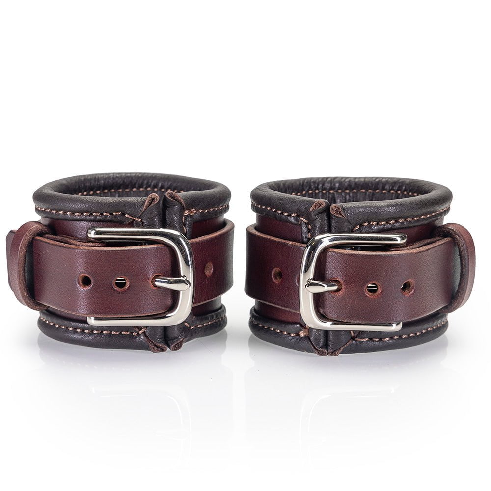 BDSM Thigh Harness &amp; Cuffs | Leather Bondage | LVX Supply &amp; Co