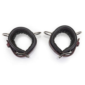 Padded Leather Bondage Cuffs | Luxury BDSM | LVX Supply & Co.
