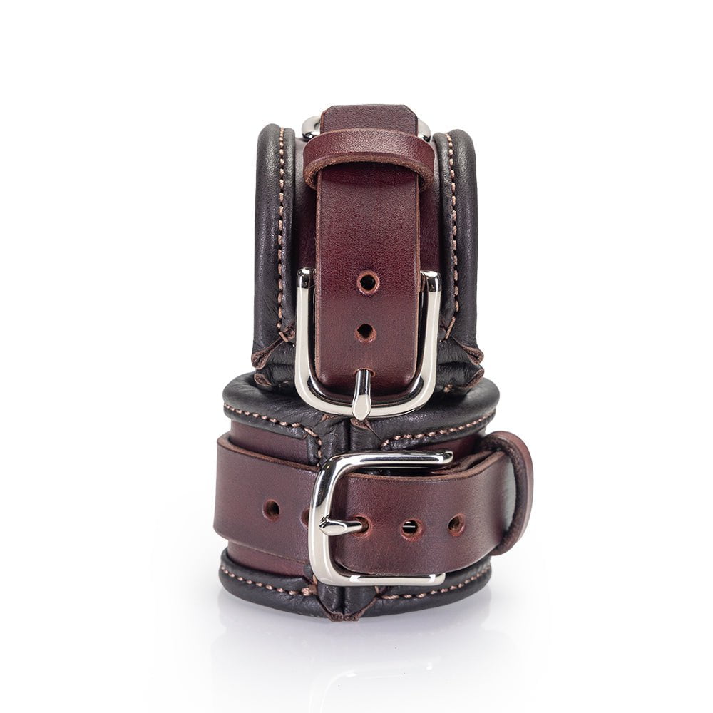 Padded Leather Bondage Cuffs | Luxury BDSM | LVX Supply &amp; Co.