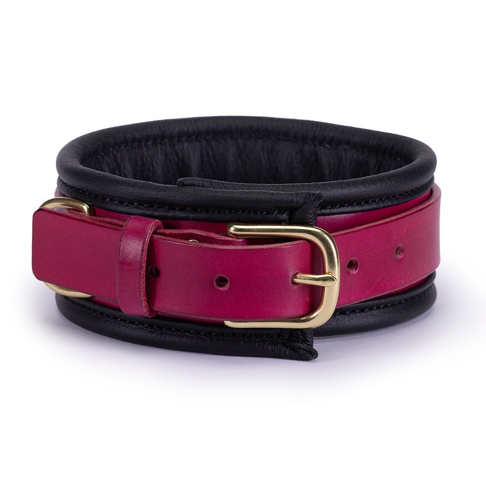 Collar &amp; Cuffs Bondage Set | Leather BDSM | LVX Supply &amp; Co.