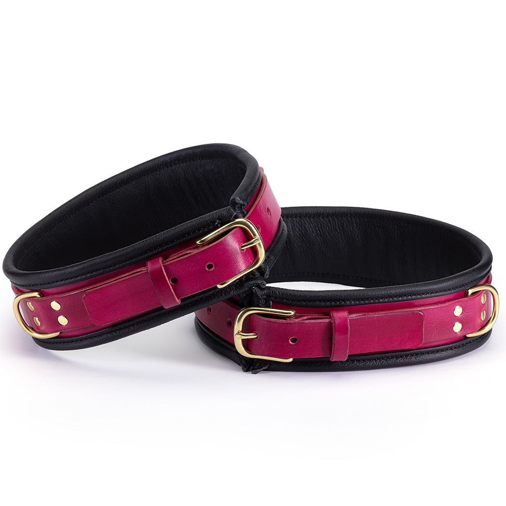 Heavy Duty BDSM Thigh Cuffs | Leather Bondage | LVX Supply & Co