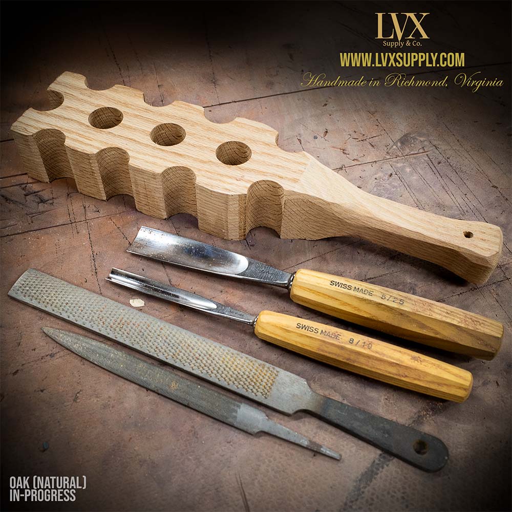 Key Hammer Paddle | Handmade BDSM Paddle by LVX Supply