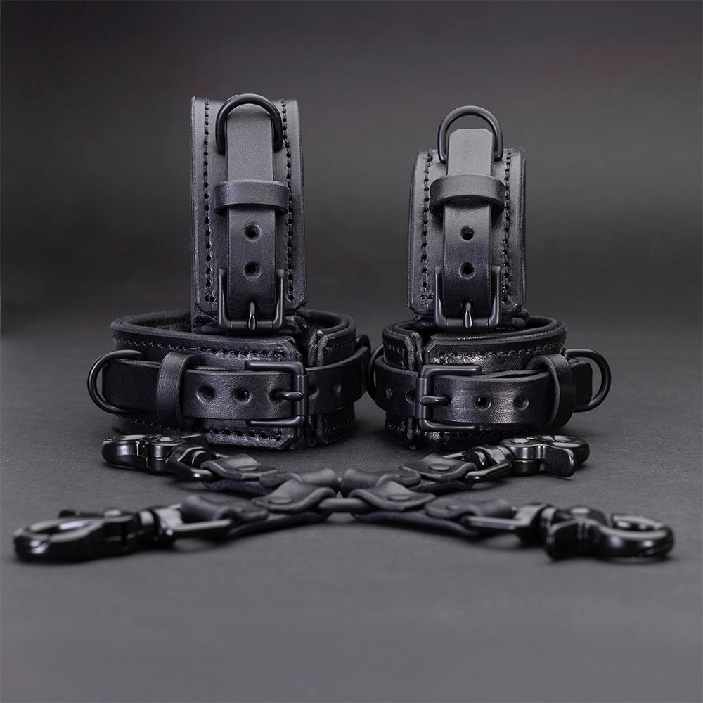 Complete Midnight Padded BDSM Set [Slim]