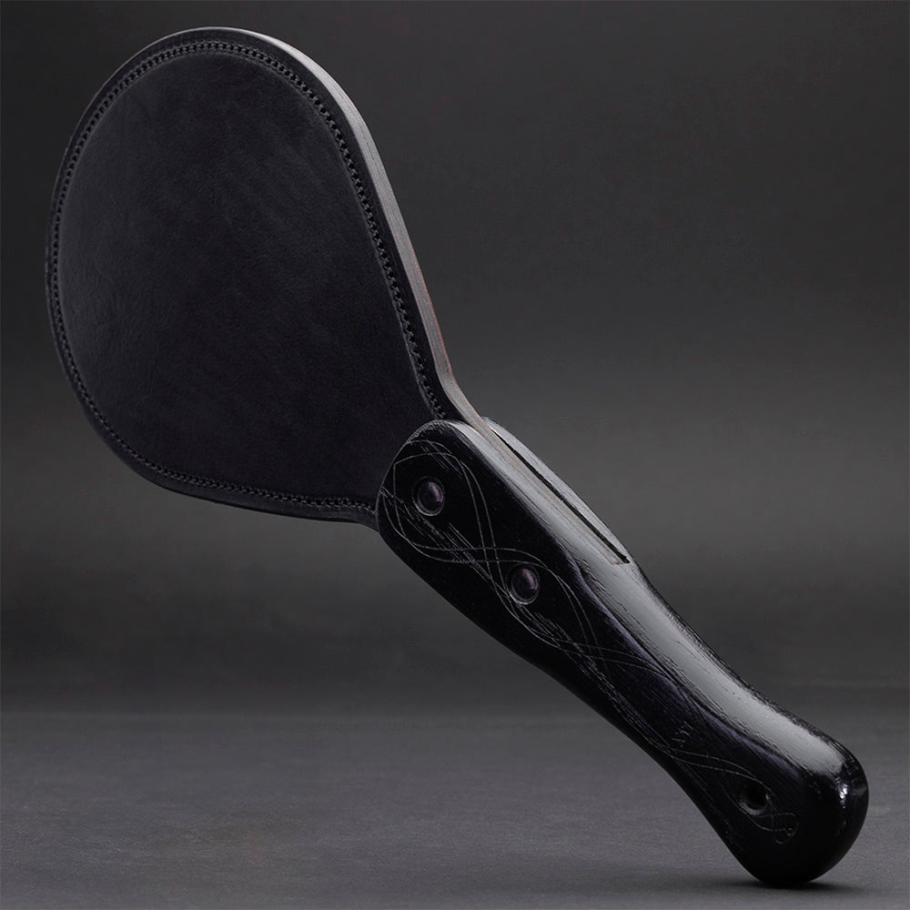 Midnight Leather Paddle