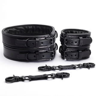 Complete Midnight Padded BDSM Set [Slim]