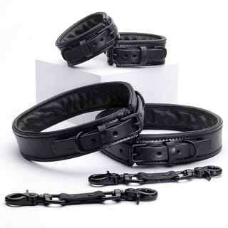Complete Midnight Padded BDSM Set [Slim]
