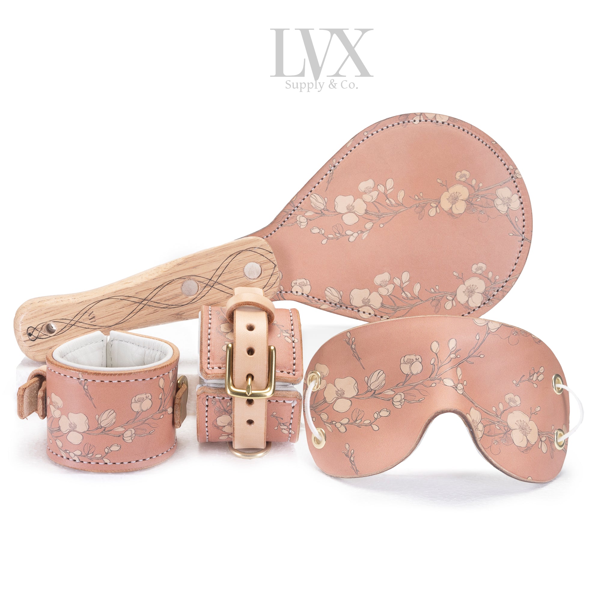 Padded Leather Bondage Cuffs | Luxury BDSM | LVX Supply & Co.