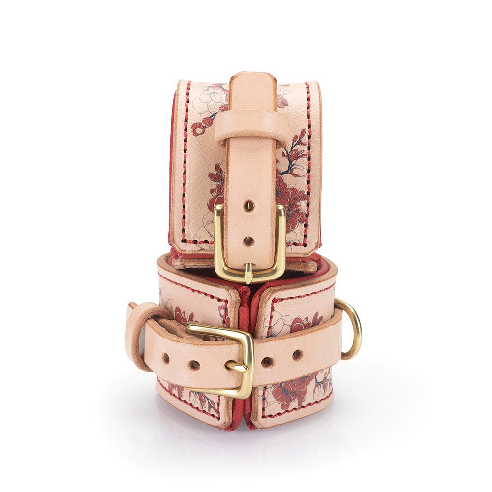 Padded Leather Bondage Cuffs | Luxury BDSM | LVX Supply &amp; Co.