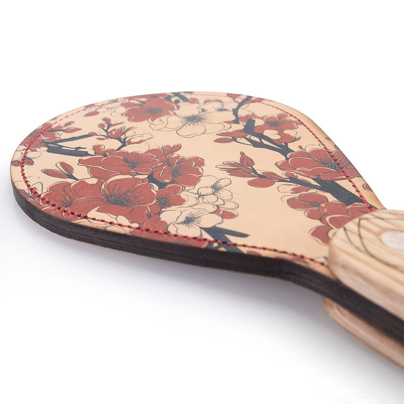 Floral Design Leather BDSM Paddle | Spanking by LVX Supply & Co