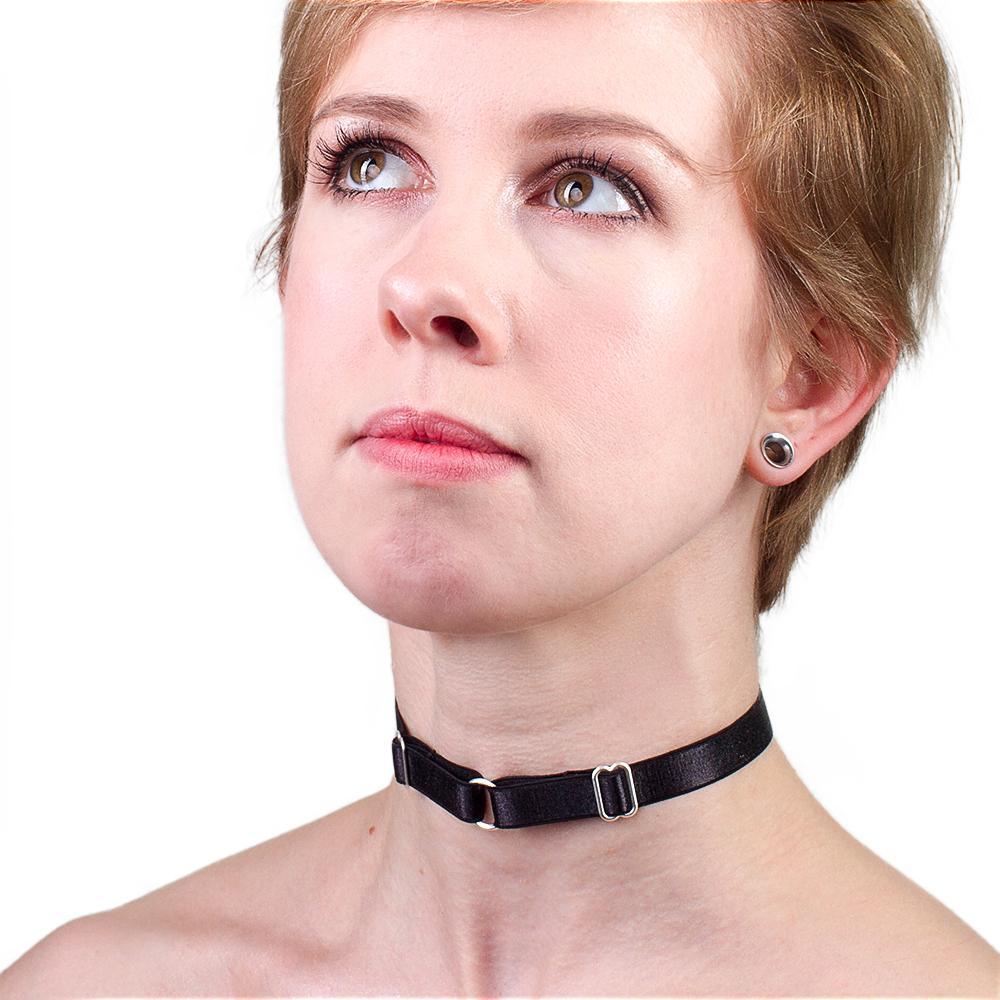 Minimal Satin Day Collar | Handmade Lingerie by LVX Supply & Co.